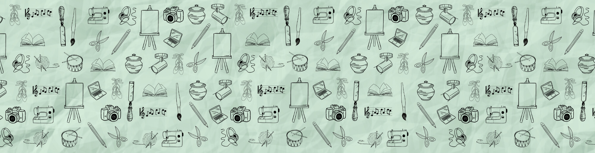 Graphic of creative tools